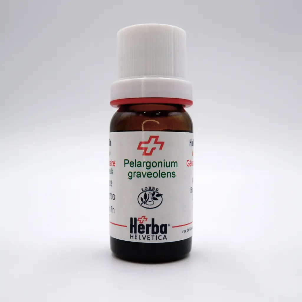 [BEPGRE10] HE PELARGONIUM GRAVEOLENS BOURBON BIO* 10 ml