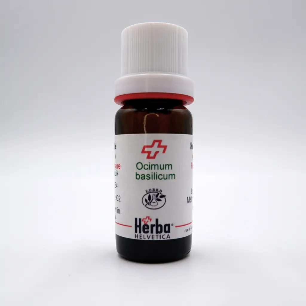 [BEOBME10] HE OCIMUM BASILICUM L. méthylchavicol BIO* 10 ml