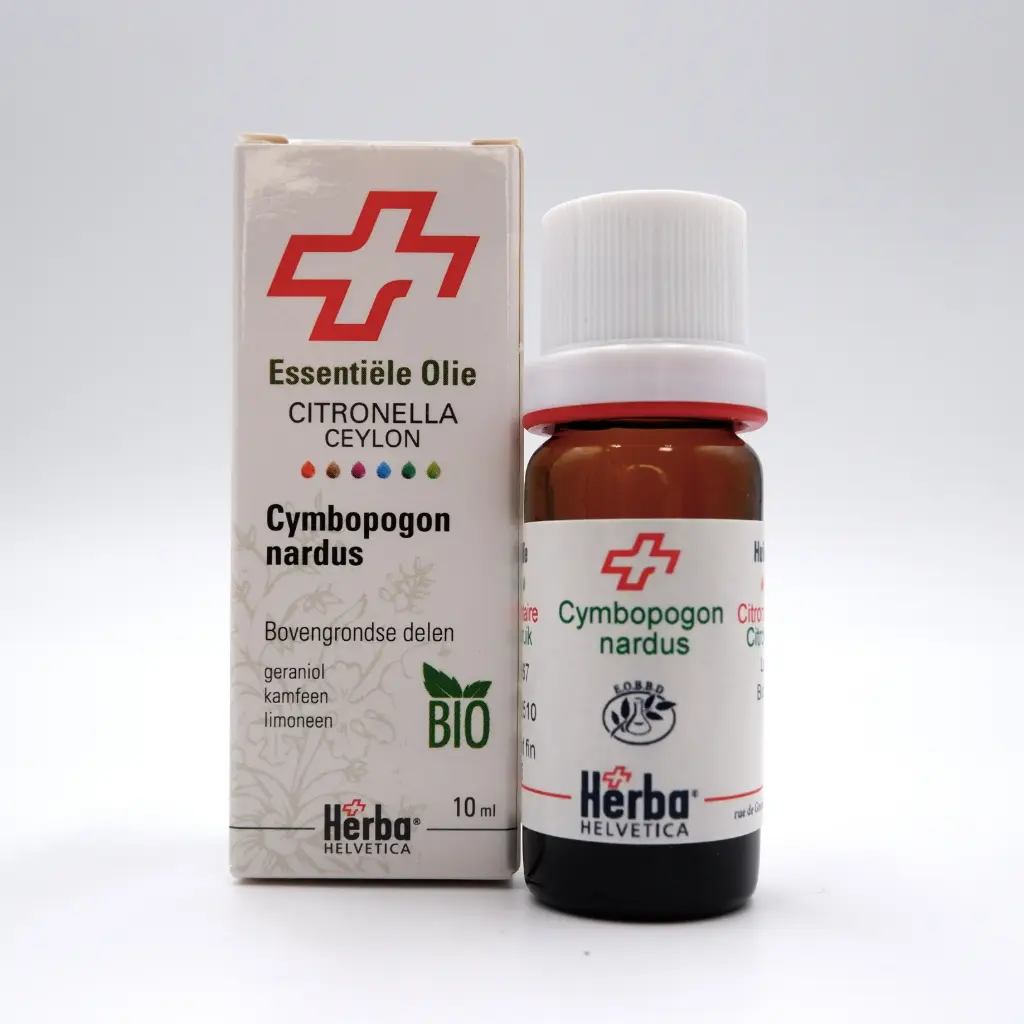 [BECYNA10] HE CYMBOPOGON NARDUS (L.) Rendle Food sup. BIO* 10 ml
